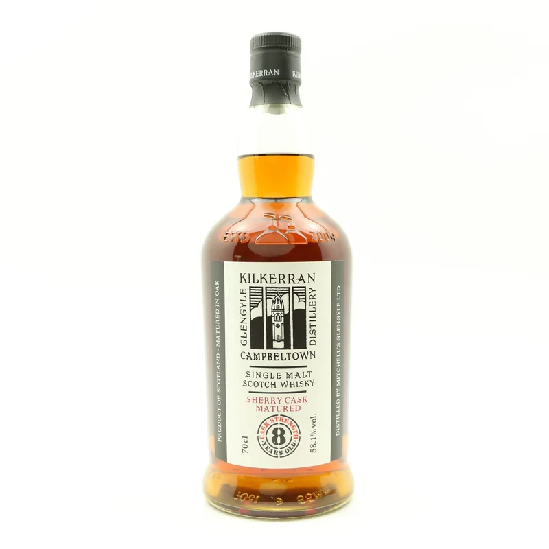 Kilkerran – 8 Year Old Cask Strength Sherry Cask Matured Batch #6 (70cl, 58.1%)