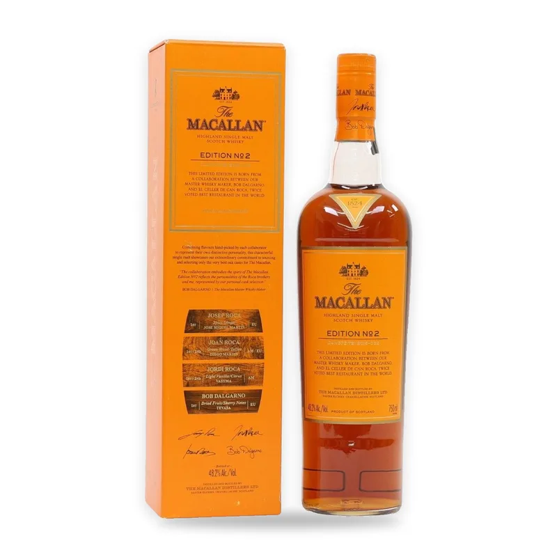 Macallan – Edition No.2 (75cl) (75cl, 48.2%)