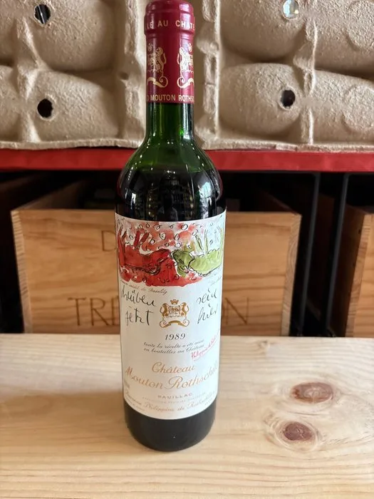 1989 Château Mouton Rothschild - Pauillac 1er Grand Cru Classé - 1 Bottle (0.75L)