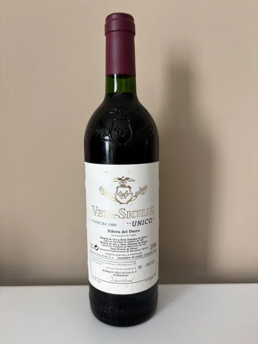 1990 Vega Sicilia Único - Ribera del Duero Gran Reserva - 1 Bottle (0.75L)