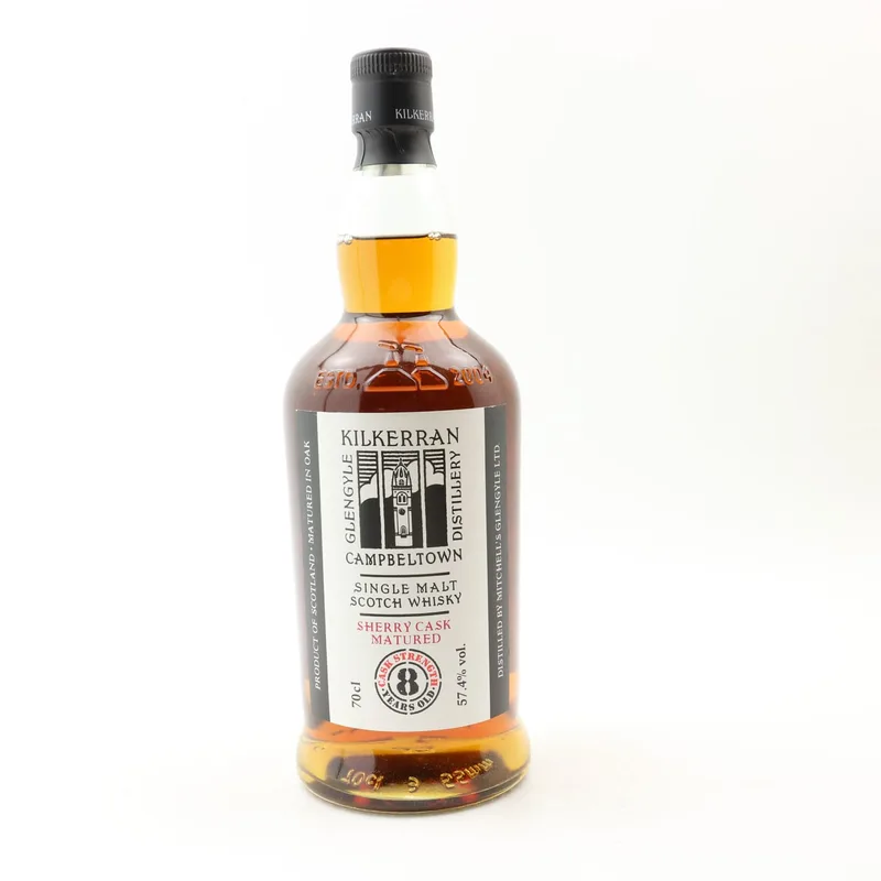 Kilkerran – 8 Year Old Cask Strength Sherry Cask Matured Batch #10 (70cl, 57.4%)