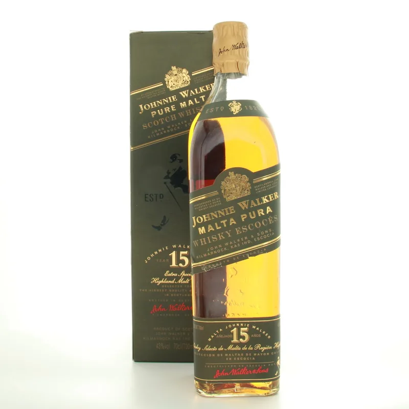 Johnnie Walker Pure Malt 15 Year Old (1980s Edition) (70cl, 43%)