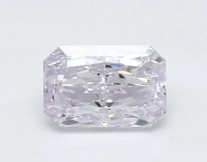 1 pcs Diamond (Natural coloured) - 0.45 ct - Radiant - Light Pink - SI2 - Gemological Institute of America (GIA)