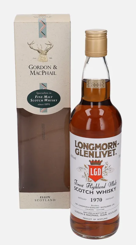 Longmorn – 1970 Gordon & MacPhail Distillery Labels