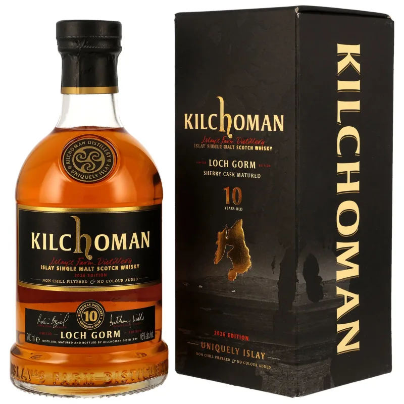 Kilchoman – Loch Gorm 10 Year Old Limited Edition 2026 (70cl, 46%)