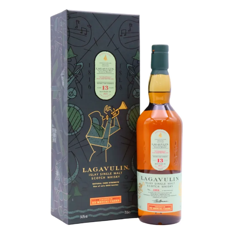 Lagavulin – 13 Year Old Islay Jazz Festival 2021 Mezcal Finish (70cl, 54.8%)