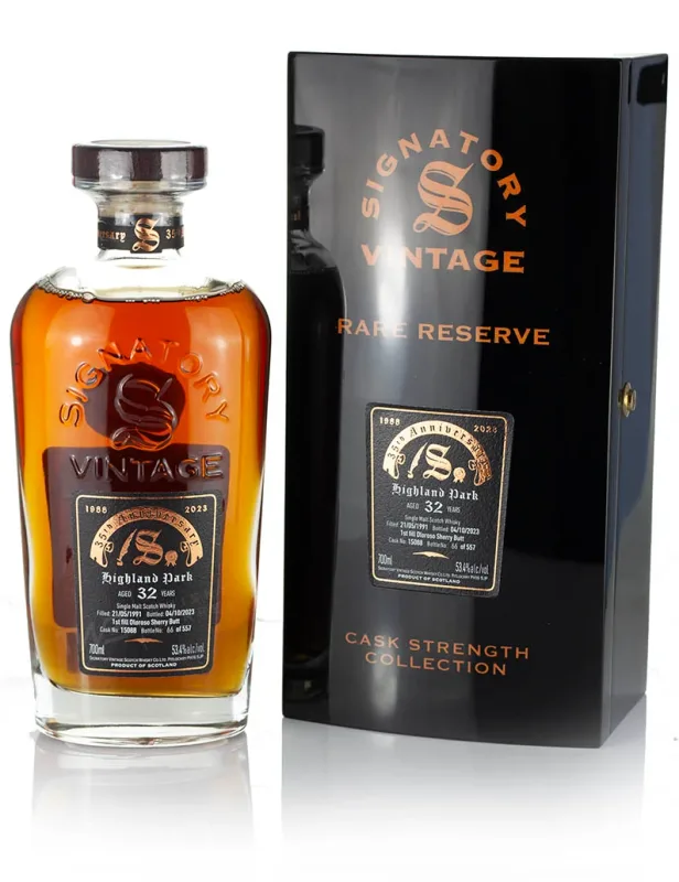 Highland Park – 32 Year Old 1991 Signatory 35th Anniversary (53.4%)