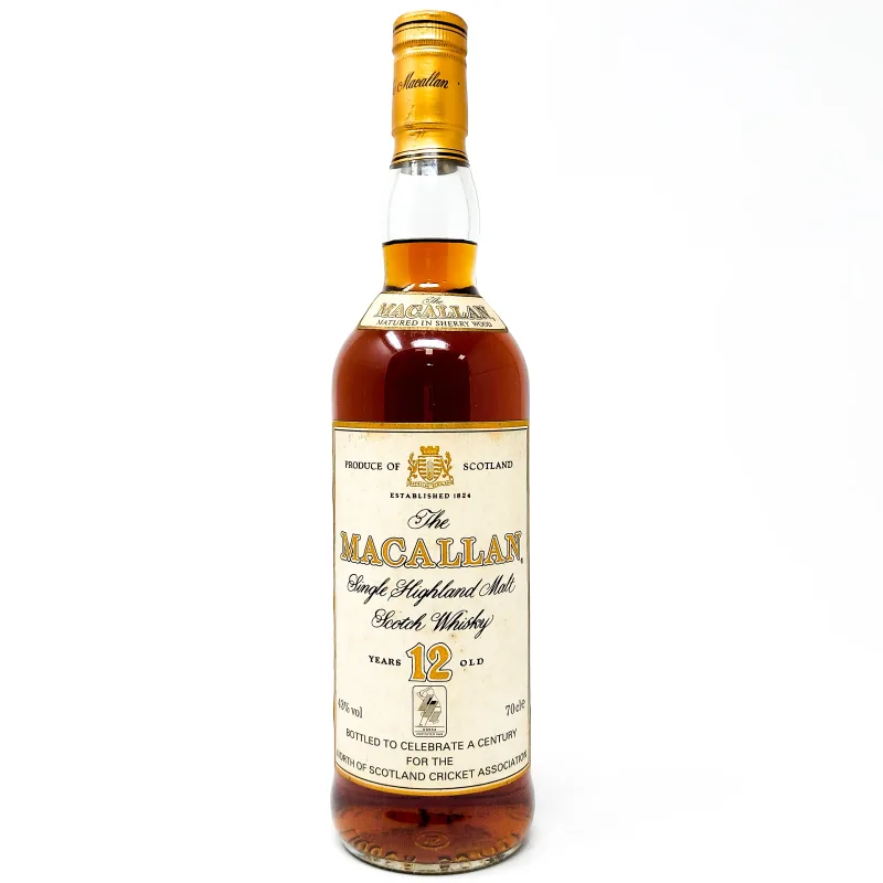 Macallan – 12 Year Old A Century for the North of Scotland Cricket Association (70cl, 40%)