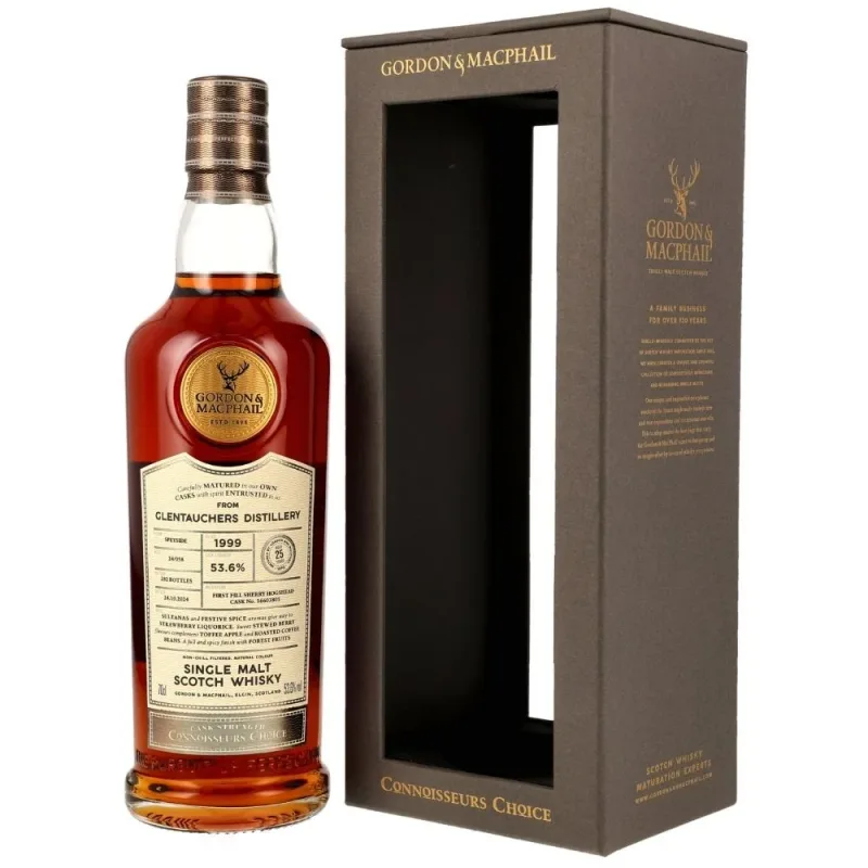 Glentauchers – 25 Year Old 1999/2024 Gordon & MacPhail