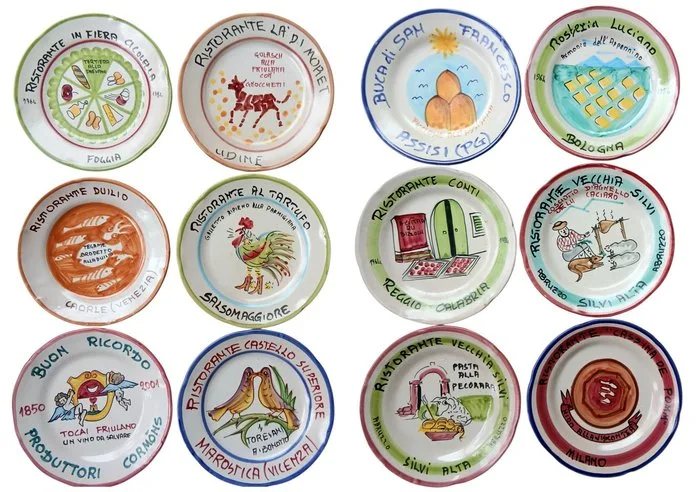 Buon Ricordo - Ceramica Vietri Mare - Dish (12) - Ceramic - Solimene Brothers SNC