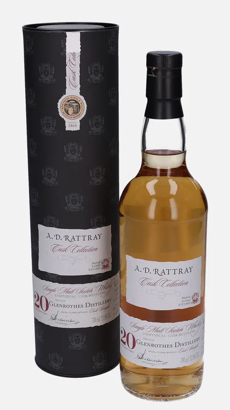 Glenrothes – 1990 20 Year Old A. D. Rattray Cask Collection (70cl, 52.8%)