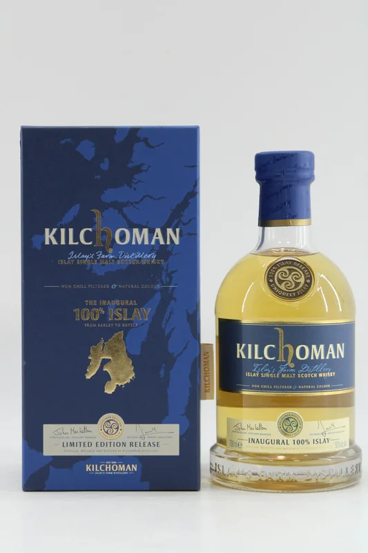 Kilchoman – Inaugural 100% Islay - Limited Edition Release