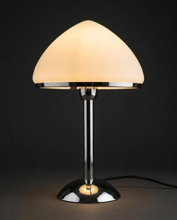 Table lamp - Opaline glass - Vintage Mushroom Lamp