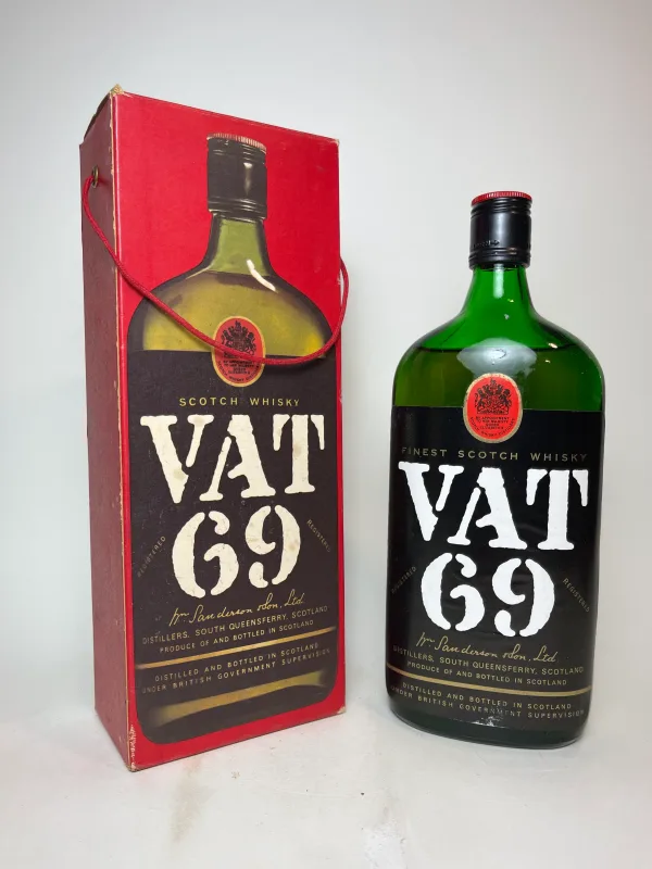 Sanderson's VAT 69 Blended Scotch Whisky, 1970s (75cl)