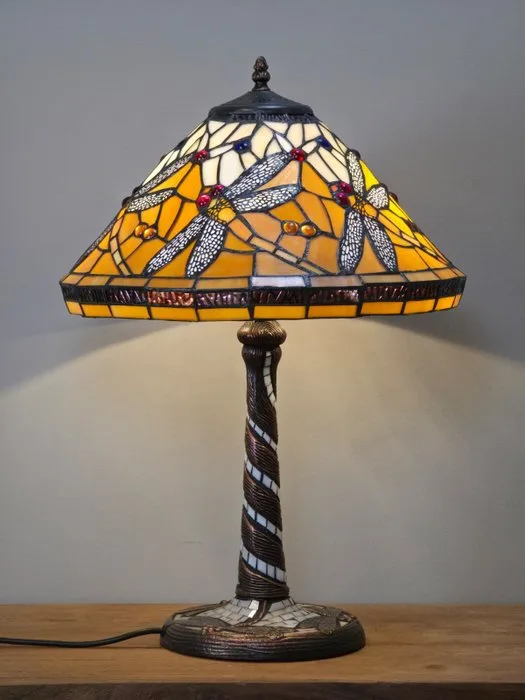 Table lamp - Stained glass - Tiffany style table lamp