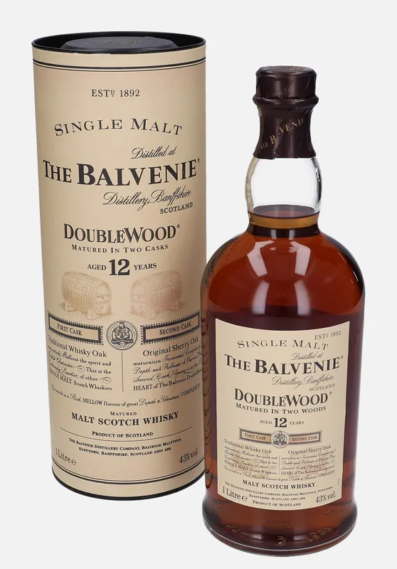 Balvenie – DoubleWood 12 Year Old (1L, 43%)