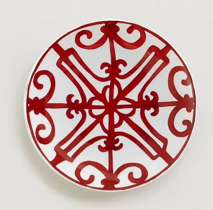 Hermès - Arielle de Brichambaut - Table service - Balcony of the Guadalquivir - Porcelain - Bread and Butter Plate