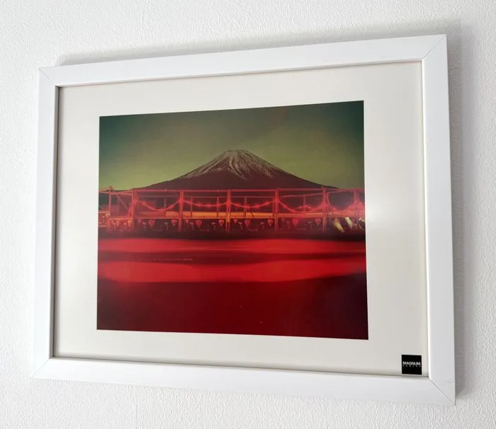 Chris Steele-Perkins - Magnum Photos - Road works near Mount Fuji, Fujikawaguchiko, Japan, 1999 - 2010s