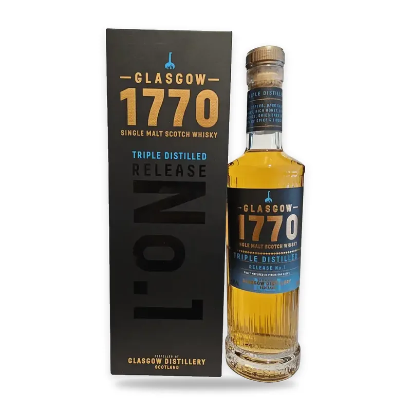 1770 Glasgow Triple Distilled Release No.1 (50cl)