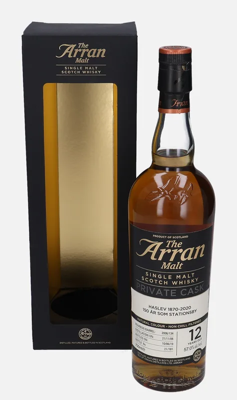 Arran – 2006 12 Year Old Private Cask