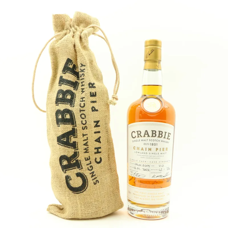 Crabbie – 2019 Chain Pier Single Cask Inaugural Release (70cl, 57%)