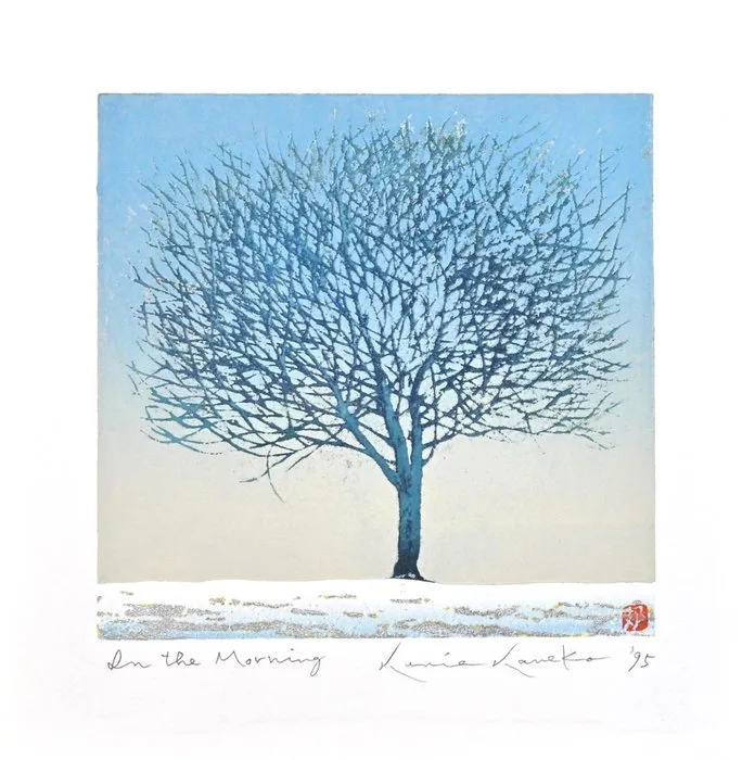 In The Morning - 1995 - Hand-Signed - Kunio Kaneko 金子邦夫 (b 1949) - Japan