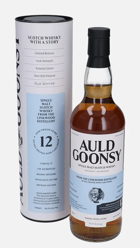 Linkwood – 2011 12 Year Old Global Whisky Auld Goonsy