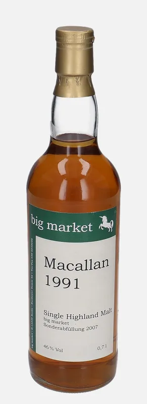 Macallan – 1991 Big Market Sonderabfüllung