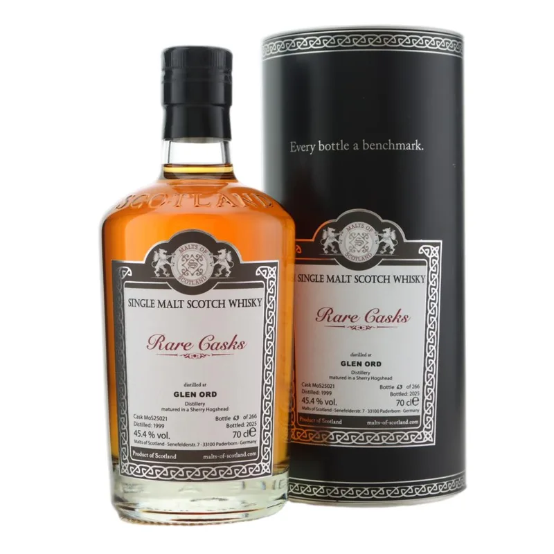 Glen Ord – 1999 Malts of Scotland Rare Casks (70cl, 45.40%)