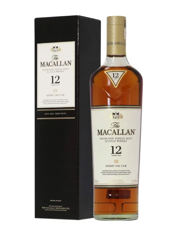 Macallan 12 Year Old Sherry Oak Cask (70cl, 40%)