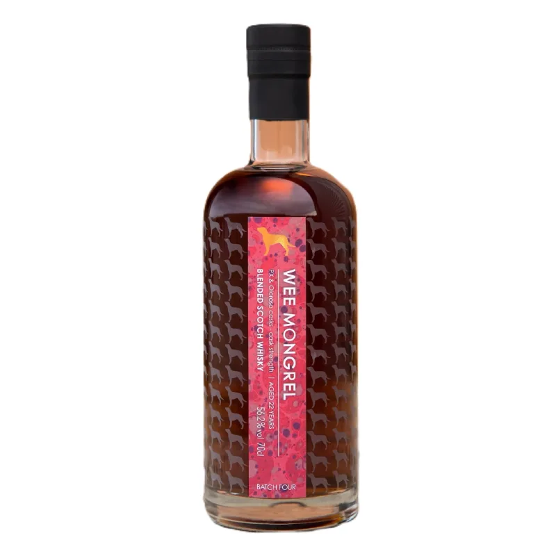 Little Brown Dog Wee Mongrel 22 Year Old Batch 4 Oloroso & 1st Fill PX Matured Blended Scotch Whisky (2025) (70cl, 56.2%)