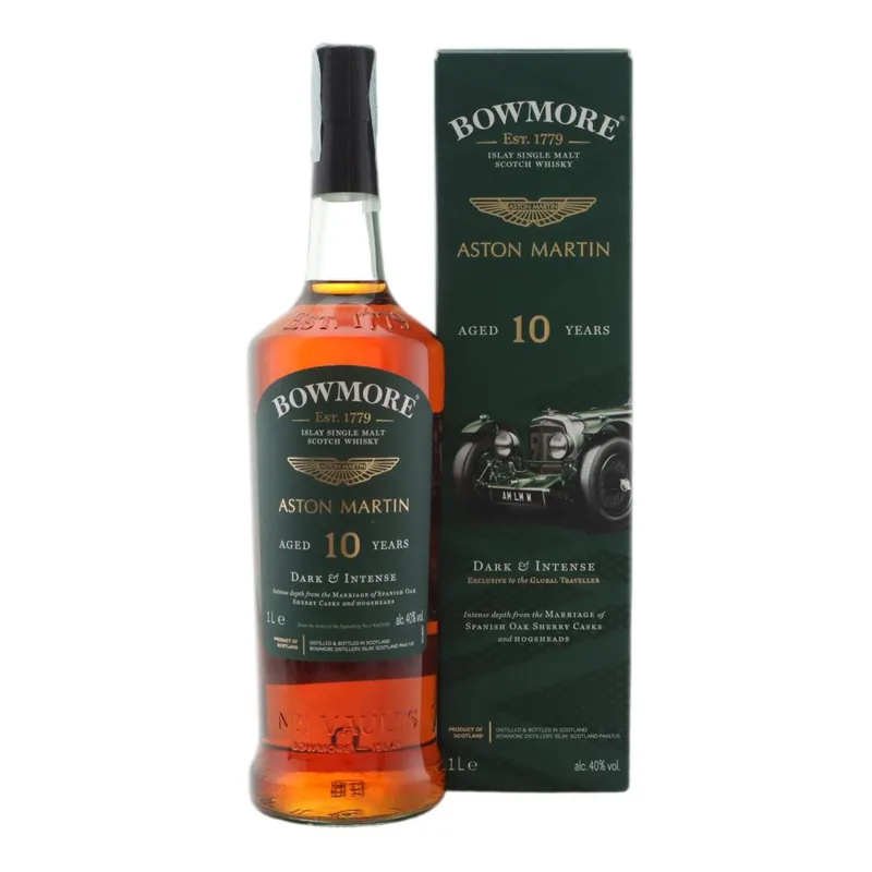 Bowmore – 10 Year Old Dark & Intense - Aston Martin Edition 1 Litre