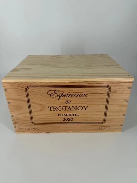 2020 Chateau Trotanoy, Esperance - Bordeaux, Pomerol - 6 Bottles (0.75L)