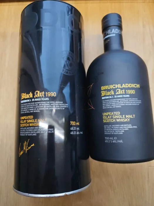 Bruichladdich 1990 23 years old Black Art 04.1 - b. 2015 - 70cl
