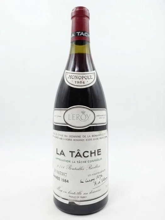 1984 Domaine de la Romanée-Conti - La Tâche Grand Cru - 1 Bottle (0.75L)