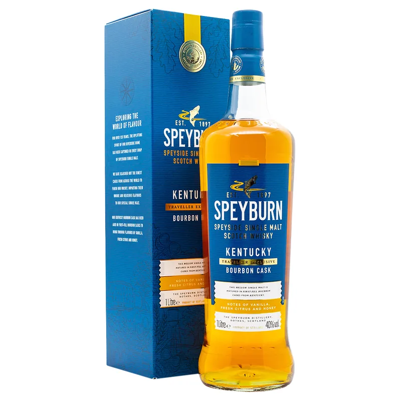 Speyburn – Kentucky Bourbon Cask Travel Exclusive (1L, 40%)