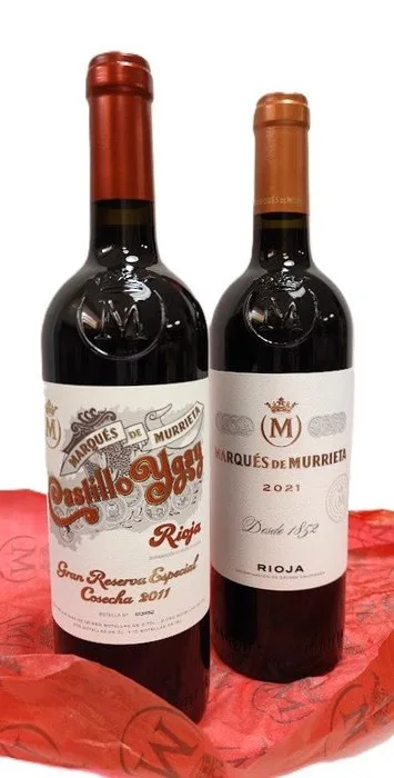 2011 Marqués de Murrieta, Castillo Ygay & 2021 Marqués de Murrieta - Rioja Gran Reserva Especial, Reserva - 2 Bottles (0.75L)