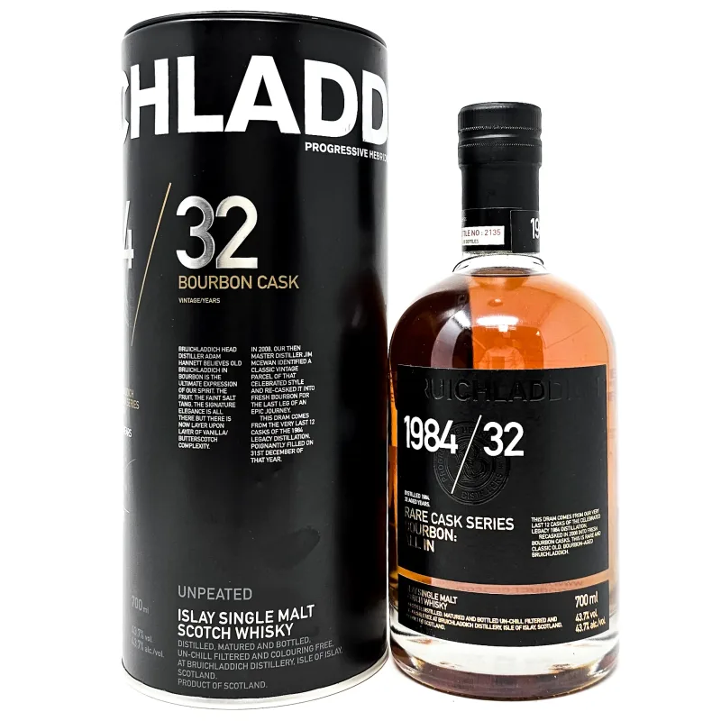 Bruichladdich – 1984 Rare Cask Series 32 Year Old