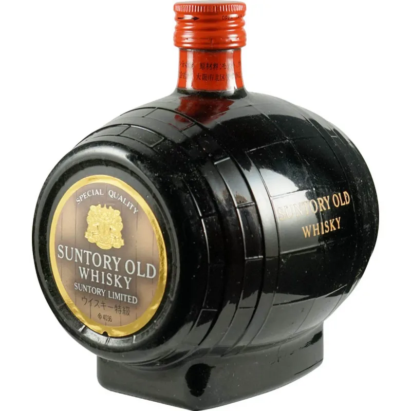 Suntory Old Whisky Barrel Decanter Japan Exclusive Japanese Blended Whisky (1980s) (70cl, 43%)
