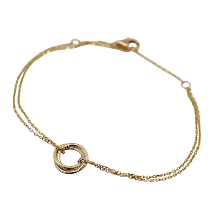 Cartier - Bracelet - Trinity - 18 kt. White gold, Rose gold, Yellow gold