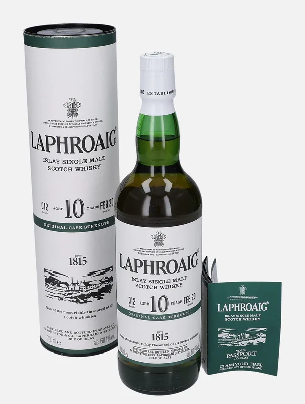 Laphroaig – 10 Year Old Batch: 012 (70cl, 60.1%)