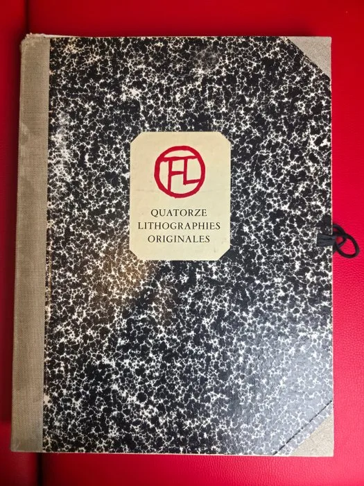 Henri de Toulouse-Lautrec - Quatorze Lithographies Originales de Toulouse-Lautrec Deluxe Author Copy - 1978
