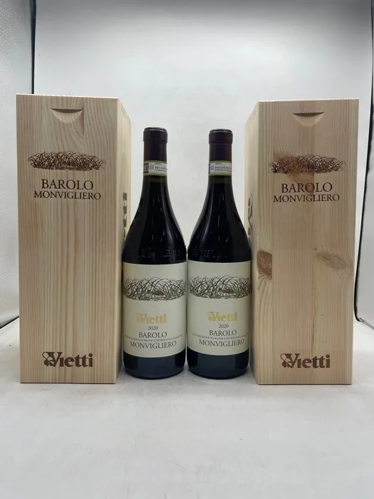 2020 Vietti, Monvigliero - Barolo DOCG - 2 Bottles (0.75L)