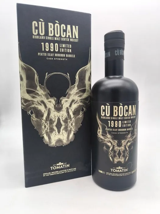 Tomatin 1990 Cù Bòcan - Cask Strength - b. 2018 - 70cl