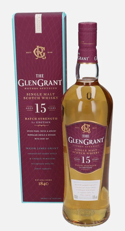 Glen Grant – 15 Year Old 1st Edition (1L, 50%)