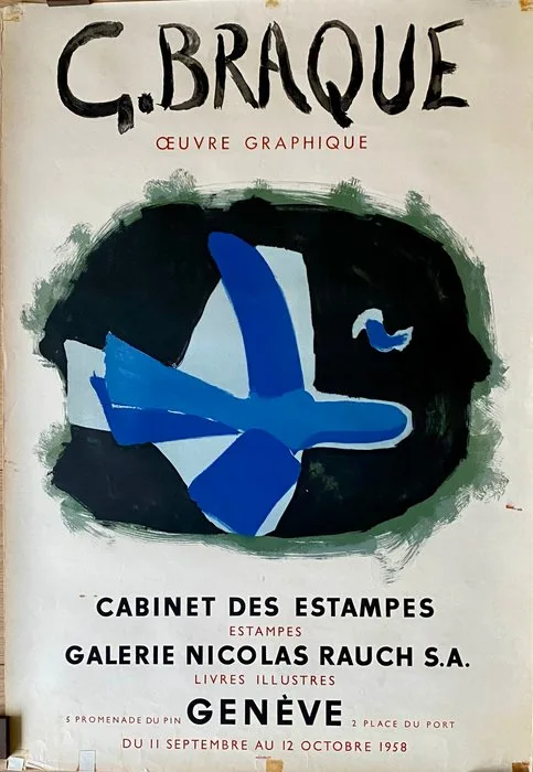 Georges Braque - Georges Braque - Cabinet des Estampes - 1950s