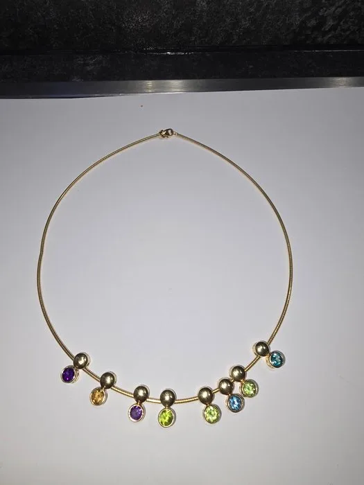 Other brand - Necklace with pendant - 14 kt. Yellow gold - Necklace ( Omegakette)