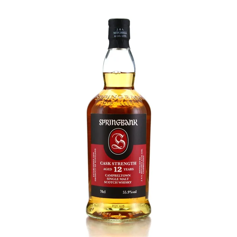 Springbank – Cask Strength 12 Year Old (70cl, 55.40%)