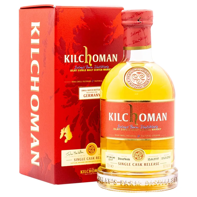 Kilchoman – 2007/2012 Cask 247-248-249 Germany Exclusive (signed) (70cl, 59.3%)