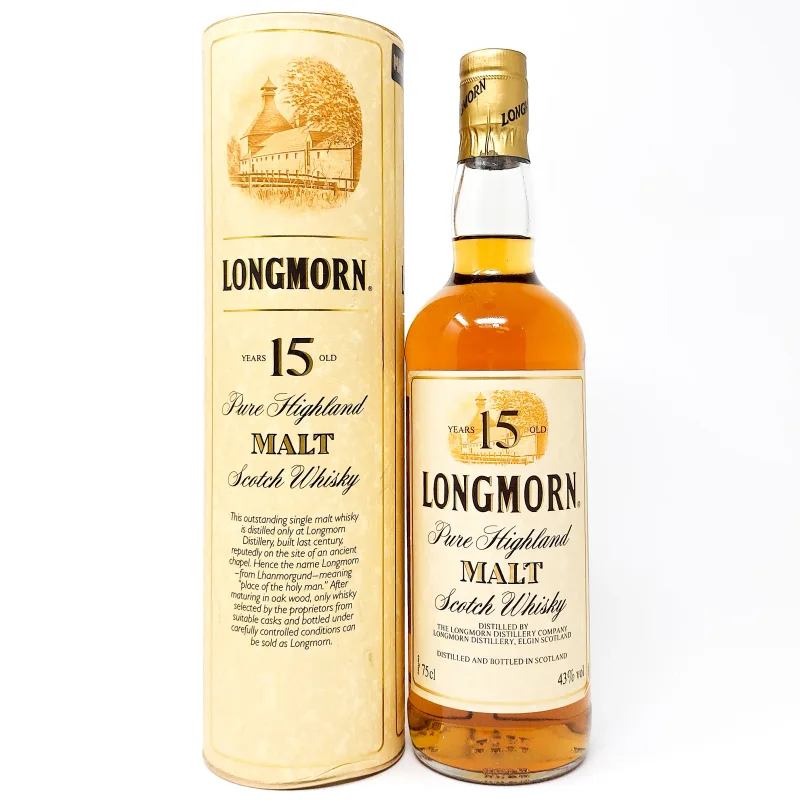 Longmorn – 15 Year Old Pure Malt Scotch Whisky 1980s